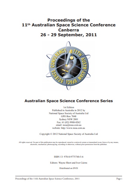 Proceedings of the 11th Australian Space Science Conference Canberra 26 - 29 September, 2011